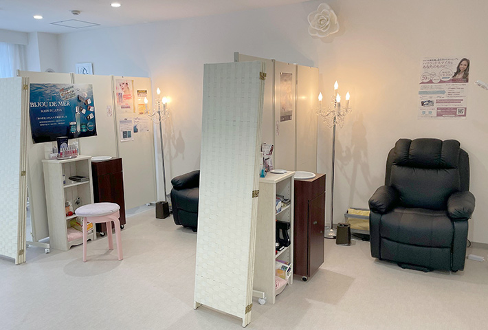 フィアーズホワイトニング室内